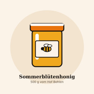 Sommerblütenhonig 500 g